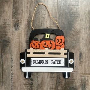 Pumpkin Patch Truck Wall Decor
